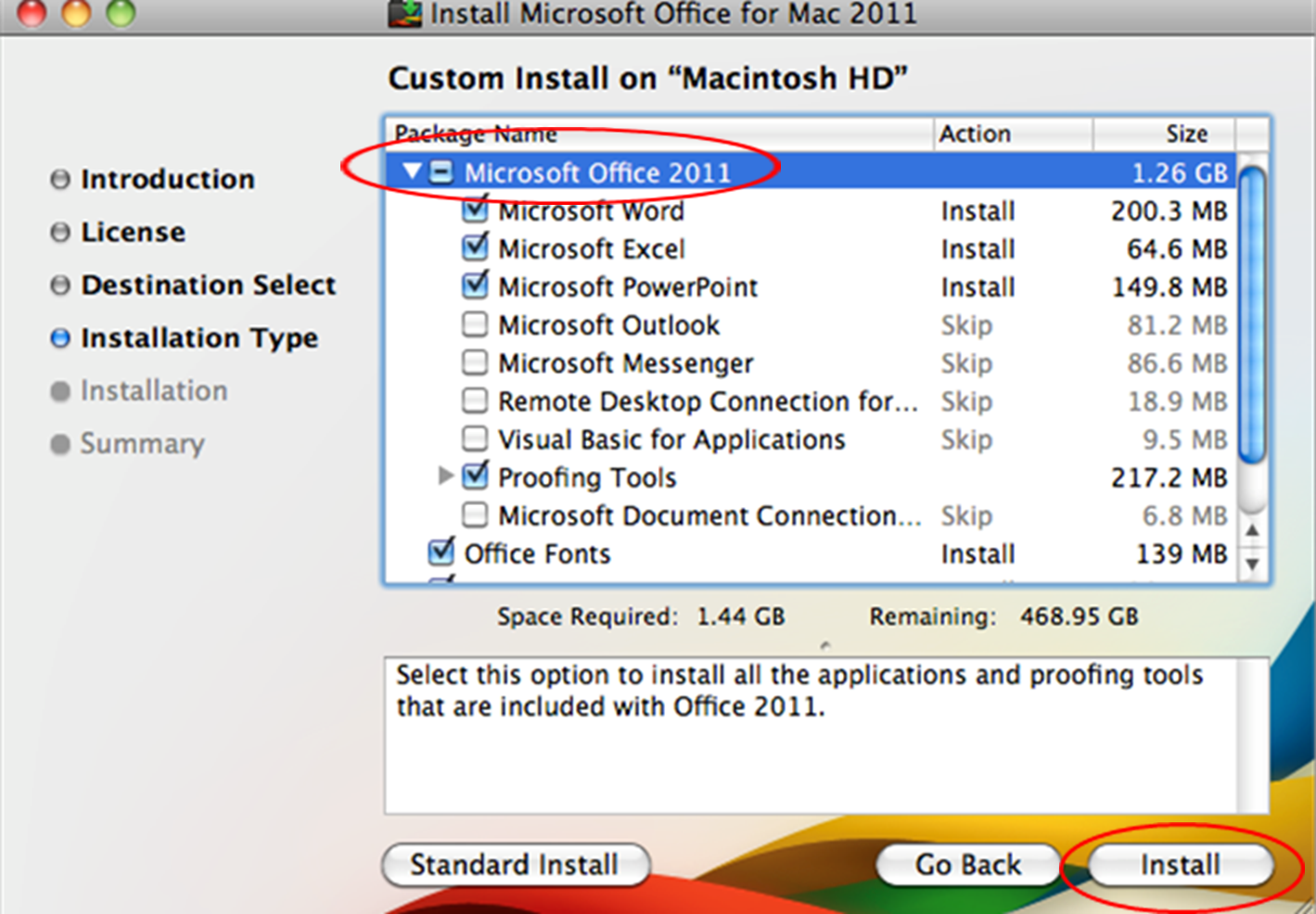 microsoft outlook 2011 for mac setup